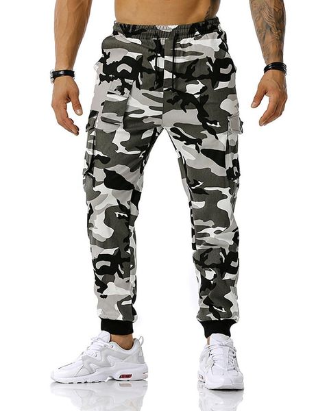 men's pants mens casual elastic waist cargo camouflage print army style trousers joggers streetwear fashion clothes, Black
men's pants mens casual elastic waist cargo camouflage print army style trousers joggers streetwear fashion clothes, Black