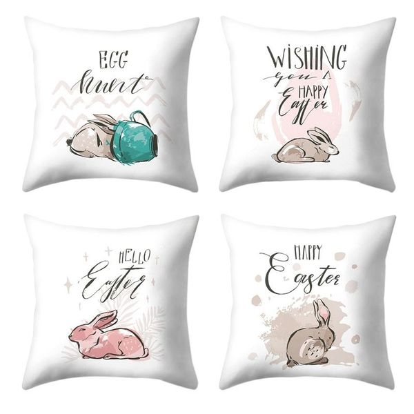 cushion/decorative pillow 4 pieces easter cushion cover decoration square decorative for sofa home 45x45cm
cushion/decorative pillow 4 pieces easter cushion cover decoration square decorative for sofa home 45x45cm