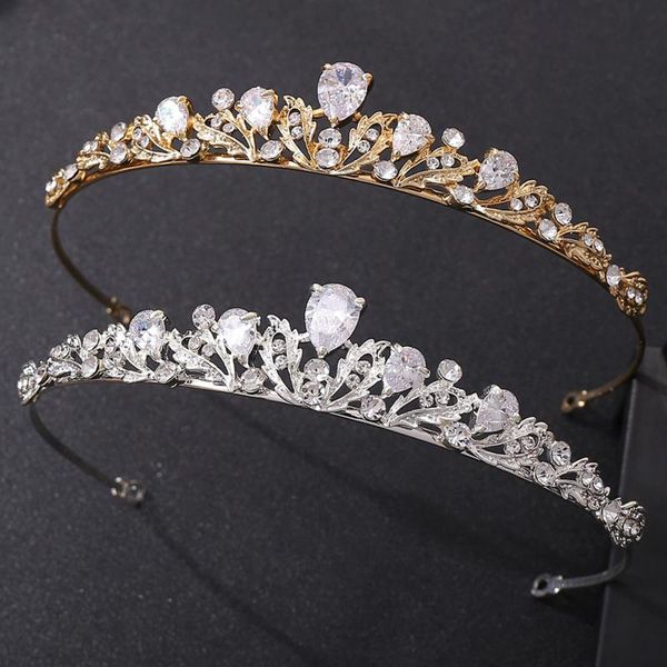 fashion zircon bridal tiara headpiece silver color crystal wedding crown hair accessories women birthday party rhinestone crowns clips & bar, Golden;silver
fashion zircon bridal tiara headpiece silver color crystal wedding crown hair accessories women birthday party rhinestone crowns clips & bar, Golden;silver