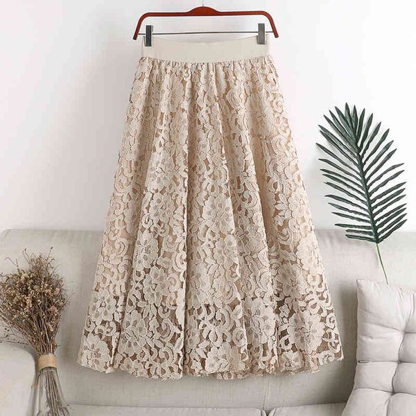 skirts autumn winter 2021 retro style high waisted skirt thin mid-length crochet hollow lace flare fashion women o7lj, Black
skirts autumn winter 2021 retro style high waisted skirt thin mid-length crochet hollow lace flare fashion women o7lj, Black