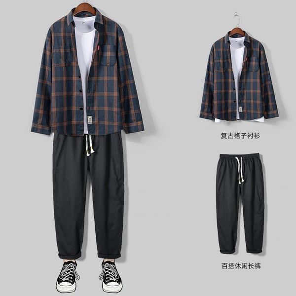 men's tracksuits korean style men sets casual loose cardigan cotton long sleeve tracksuit hip hop ropa hombre clothing db60tz, Gray
men's tracksuits korean style men sets casual loose cardigan cotton long sleeve tracksuit hip hop ropa hombre clothing db60tz, Gray
