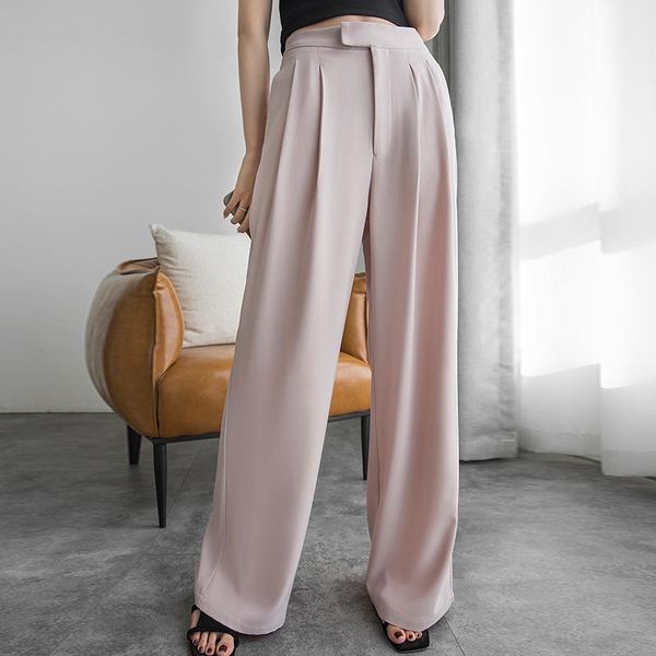 arrival fashion spring women ol retro solid wild straight wide leg pants korean high waist casual temperament long women's & capris, Black;white
arrival fashion spring women ol retro solid wild straight wide leg pants korean high waist casual temperament long women's & capris, Black;white