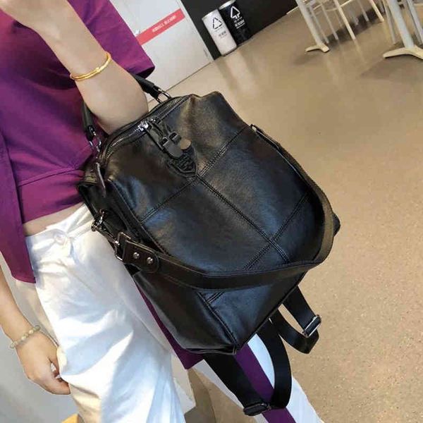 backpack retro backpack female brand leather women's large capacity student bag girls casual shoulder rubz
backpack retro backpack female brand leather women's large capacity student bag girls casual shoulder rubz