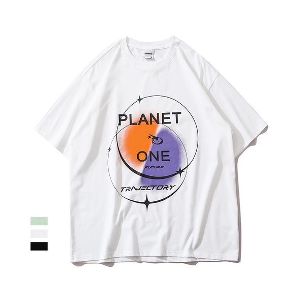 ins high street oversized half couple large sleeve men's and women's same casual loose cotton short t-shirt, White;black
ins high street oversized half couple large sleeve men's and women's same casual loose cotton short t-shirt, White;black