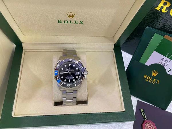 with original box mens watches quality ceramic bezel 116610 men stainless steel strap automatic mechanical watch 2813 movement wristwatch sa, Slivery;brown
with original box mens watches quality ceramic bezel 116610 men stainless steel strap automatic mechanical watch 2813 movement wristwatch sa, Slivery;brown