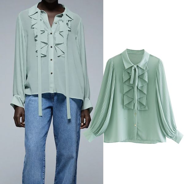 women's blouses & shirts new fashion folding decoration women turn-down collar long sleeve chiffon blouse shirt casual loose, White
women's blouses & shirts new fashion folding decoration women turn-down collar long sleeve chiffon blouse shirt casual loose, White