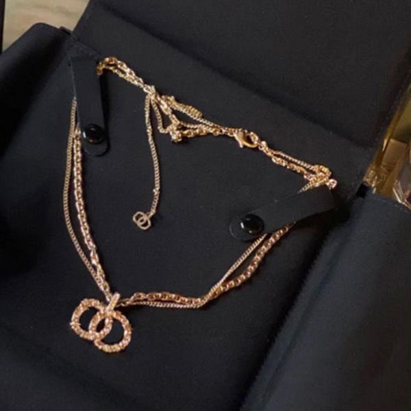 designers necklace fashion women's jewelry luxurys double layer pendant necklaces letter retro temperament clavicle chain fashion neck, Silver
designers necklace fashion women's jewelry luxurys double layer pendant necklaces letter retro temperament clavicle chain fashion neck, Silver