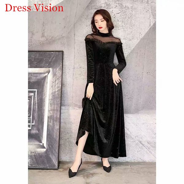 Muslim Black Long Sleeves High Neck Elegant Evening Dresses Formal Robe De Soiree Prom Party Gowns, White
Muslim Black Long Sleeves High Neck Elegant Evening Dresses Formal Robe De Soiree Prom Party Gowns, White