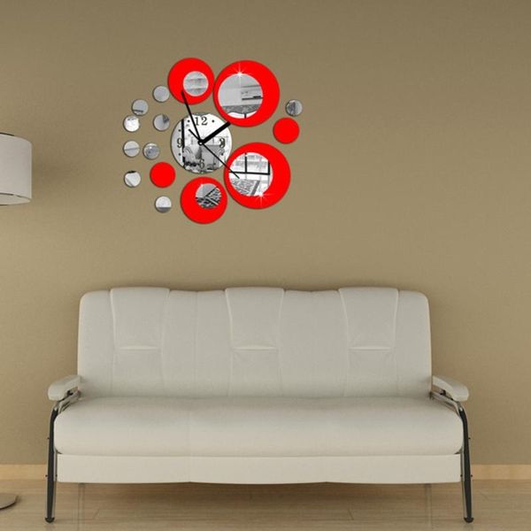 circles acrylic mirror modern style wall clock removable decal art sticker decor clocks
circles acrylic mirror modern style wall clock removable decal art sticker decor clocks