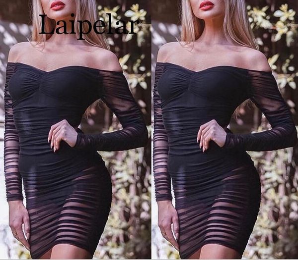 casual dresses laipelar off shoulder black party dress women bodycon summer nightclub solid fashion mesh long sleeve 2021, Black;gray
casual dresses laipelar off shoulder black party dress women bodycon summer nightclub solid fashion mesh long sleeve 2021, Black;gray