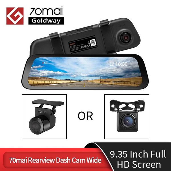 original 70mai rearview dash cam wide 9.35" full hd screen car dvr 1080p 130 fov 70 mai rear view mirror stream media dvrs
original 70mai rearview dash cam wide 9.35" full hd screen car dvr 1080p 130 fov 70 mai rear view mirror stream media dvrs
