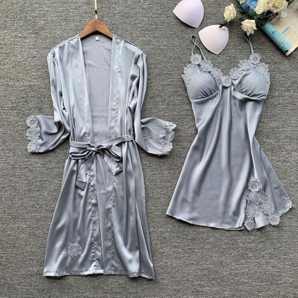 women's sleepwear babyoung silk pajamas set women long sleeve bathrobe robes camisole lace nightdress robe dress, Black;red
women's sleepwear babyoung silk pajamas set women long sleeve bathrobe robes camisole lace nightdress robe dress, Black;red