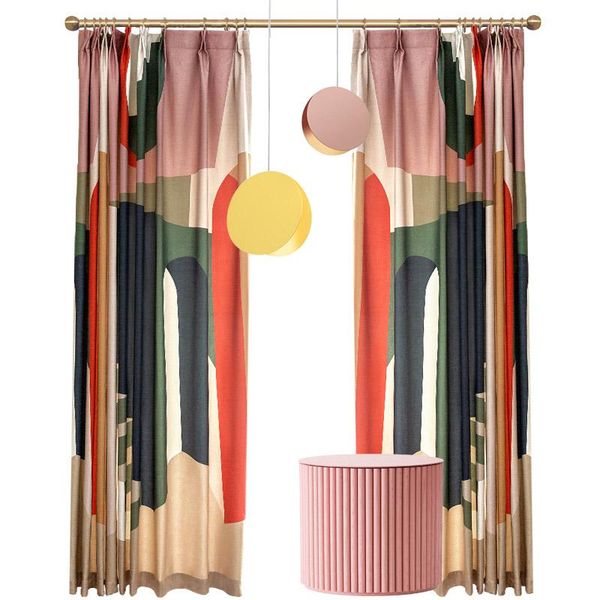 curtain & drapes 2021 thick blackout curtains for living room bedroom window geometric printed thermal insulating blinds
curtain & drapes 2021 thick blackout curtains for living room bedroom window geometric printed thermal insulating blinds