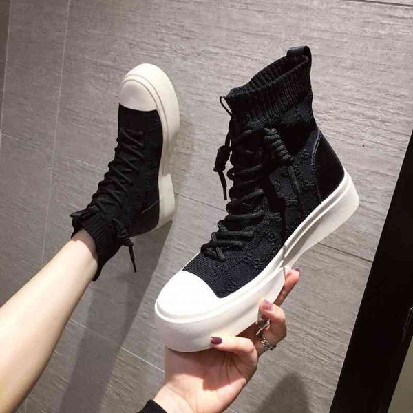 flying woven socks boots women's thick soled short elastic spring and autumn 2020 new ins net red thin single 7115-1, Black
flying woven socks boots women's thick soled short elastic spring and autumn 2020 new ins net red thin single 7115-1, Black