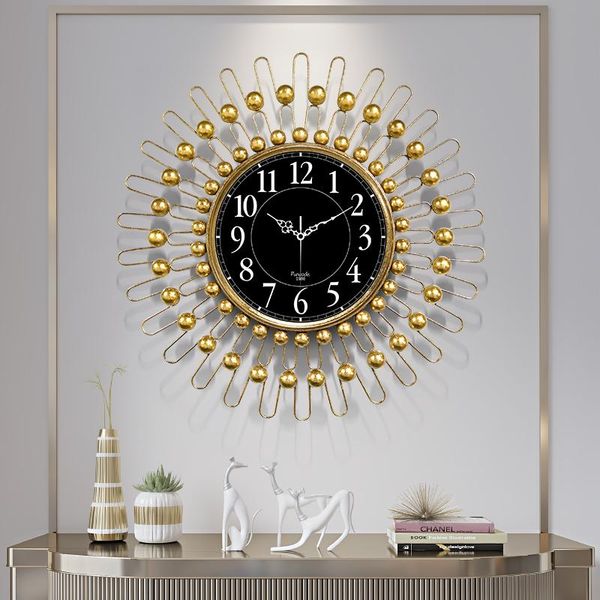 wall clocks american fashion creative clock mute wrought iron bedroom living room decoration light luxury european art
wall clocks american fashion creative clock mute wrought iron bedroom living room decoration light luxury european art
