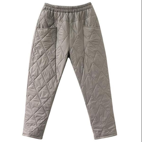 casual light down black elastic women pant high waist winter warm fashion loose harlan cotton solid female fc154, Black;white
casual light down black elastic women pant high waist winter warm fashion loose harlan cotton solid female fc154, Black;white