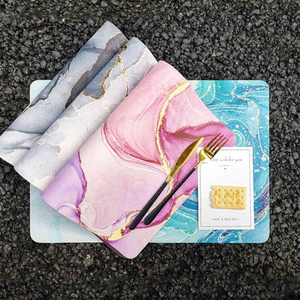 nordic ins leather dining mat two color household printed table waterproof and oil proof l western coaster
nordic ins leather dining mat two color household printed table waterproof and oil proof l western coaster