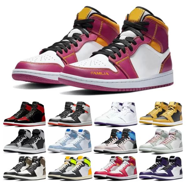 2022 fashion 1 1s mens womens basketball shoes electro orange court purple pollen shadow seafoam hyper royal bred patent unc men trainers sp
2022 fashion 1 1s mens womens basketball shoes electro orange court purple pollen shadow seafoam hyper royal bred patent unc men trainers sp