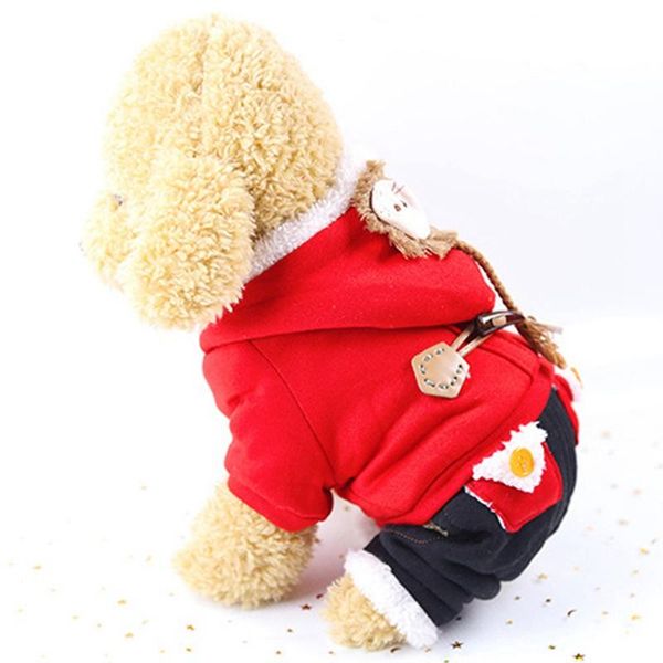 dog apparel winter warm clothes jumpsuit for small dogs red blue coat pets thickened 4 feets pet outfit
dog apparel winter warm clothes jumpsuit for small dogs red blue coat pets thickened 4 feets pet outfit