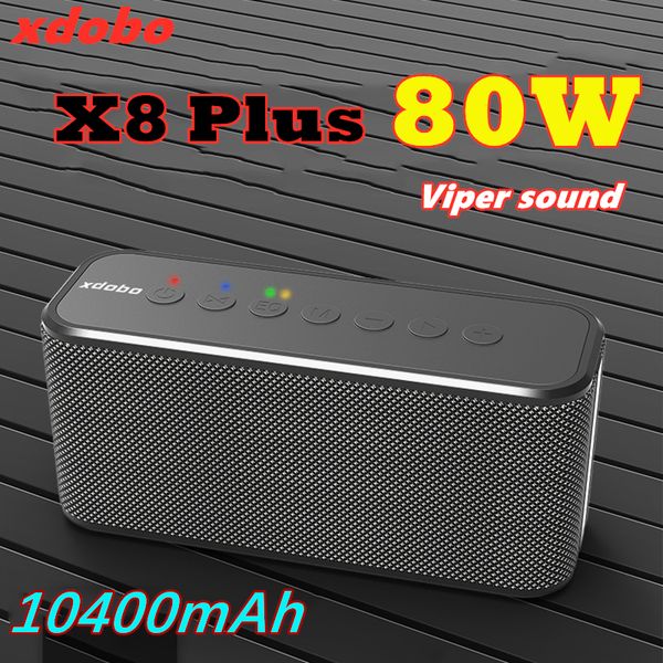 xdobo x8 plus 80w portable wireless bluetooth speaker tws subwoofer and battery capacity 10400mah four-core power bank function
xdobo x8 plus 80w portable wireless bluetooth speaker tws subwoofer and battery capacity 10400mah four-core power bank function