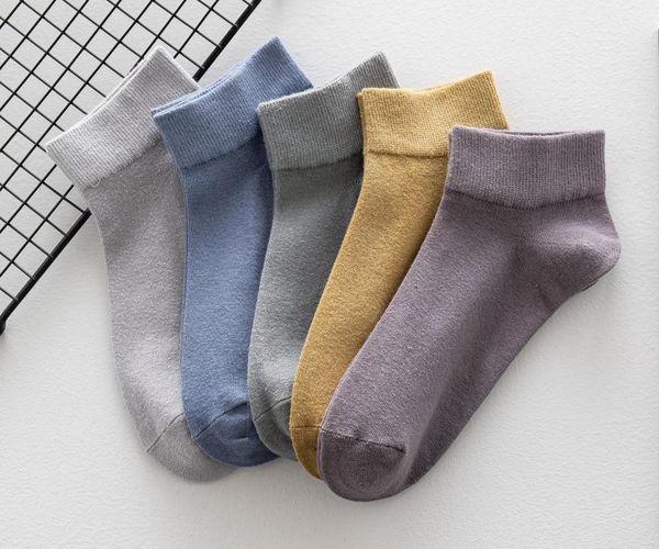 men's socks 5 pairs/lot men cotton ankle summer autumn casual business breathable calcetines solid color male meias sox, Black
men's socks 5 pairs/lot men cotton ankle summer autumn casual business breathable calcetines solid color male meias sox, Black