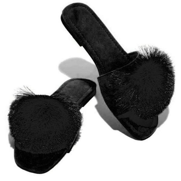 slippers women slides fuzzy comfort sliders sandals shoes flat heel h9, Black
slippers women slides fuzzy comfort sliders sandals shoes flat heel h9, Black