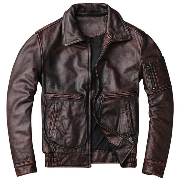 men's leather & faux motorcycle cowhide jackets men 2021 mens real biker cow coats us autos overcoats brand clothing a972, Black
men's leather & faux motorcycle cowhide jackets men 2021 mens real biker cow coats us autos overcoats brand clothing a972, Black