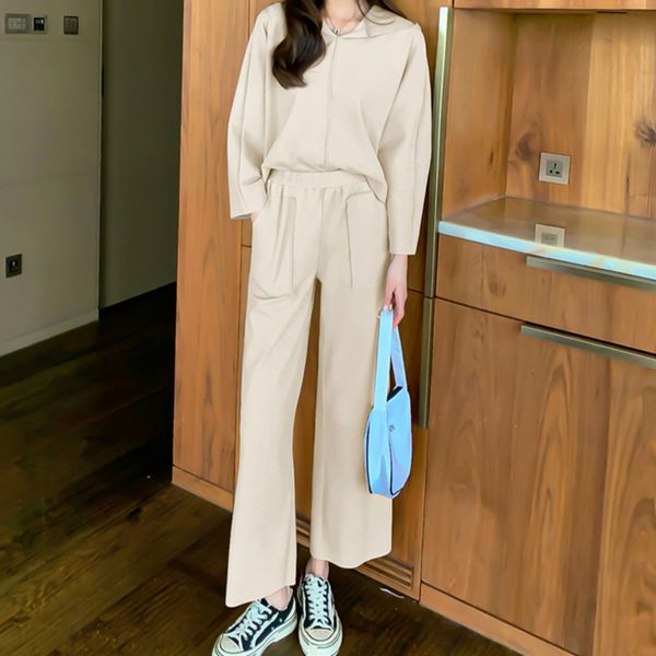 pant spring in group of sweaters upper + leg female pants piece defines women's clothes, White
pant spring in group of sweaters upper + leg female pants piece defines women's clothes, White