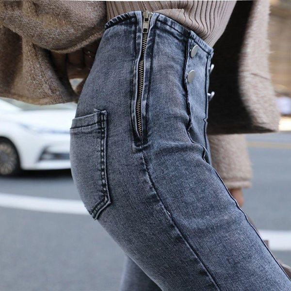 women's jeans fashion women pencil pants high waist slim elastic skinny trousers fit lady large size, Blue
women's jeans fashion women pencil pants high waist slim elastic skinny trousers fit lady large size, Blue