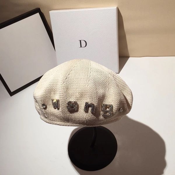 net red bright diamond beret women's summer casual versatile breathable bud style hat
net red bright diamond beret women's summer casual versatile breathable bud style hat