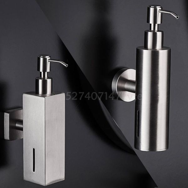 stainless steel brushed nickel finish soap dispenser bathroom shampoo box container wall mounted liquid
stainless steel brushed nickel finish soap dispenser bathroom shampoo box container wall mounted liquid