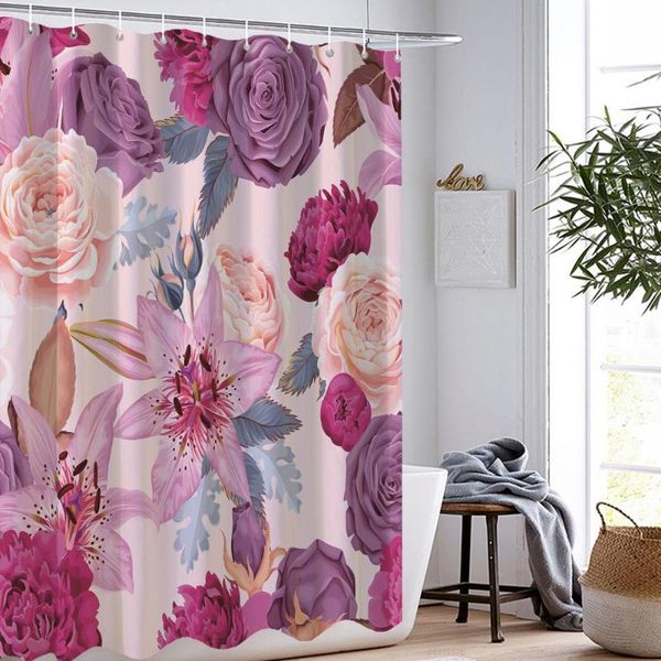flower butterfly printed shower curtains bathroom curtain pink rose lotus set toilet seat cover rugs non-slip bath mat
flower butterfly printed shower curtains bathroom curtain pink rose lotus set toilet seat cover rugs non-slip bath mat