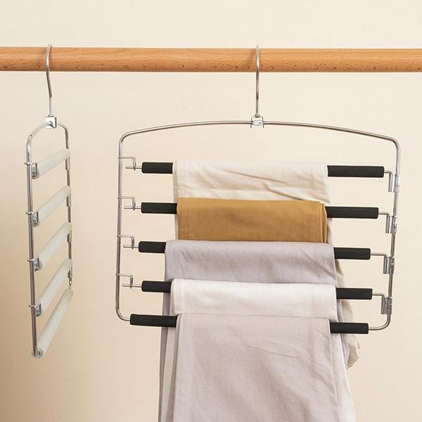 layers pants hangers for clothes closet storage organizer wardrobe non-slip foam padded swing arm hanger organizador & racks
layers pants hangers for clothes closet storage organizer wardrobe non-slip foam padded swing arm hanger organizador & racks