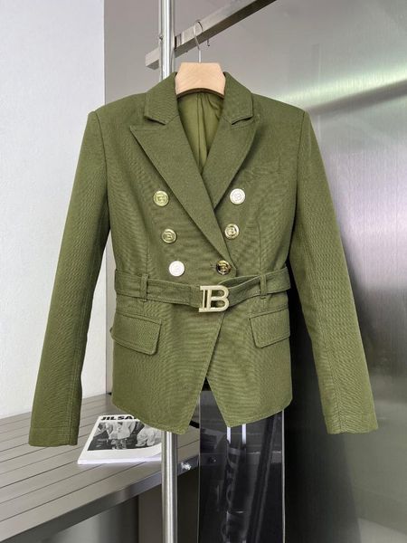 women's suits & blazers 2021 autumn women double breasted cotton army green blazer jacket with belts for female coat sn 11.01, White;black
women's suits & blazers 2021 autumn women double breasted cotton army green blazer jacket with belts for female coat sn 11.01, White;black