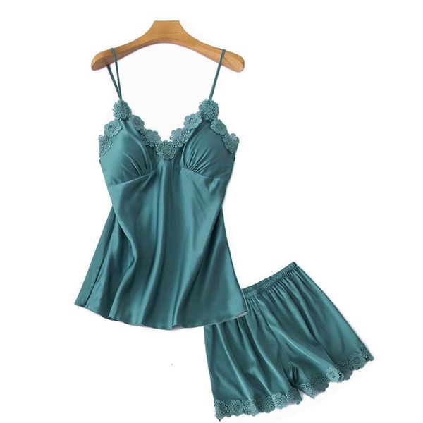 women's sleepwear new women spring and autumn ladies pajamas set solid color lace camisole+shorts 2pcs femme soft homewear s0, Black;red
women's sleepwear new women spring and autumn ladies pajamas set solid color lace camisole+shorts 2pcs femme soft homewear s0, Black;red