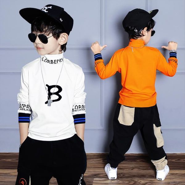 fashion clothes spring fall kids girls long sleeve t shirts letter b print bottom korean children clothing 4 8, Blue 
fashion clothes spring fall kids girls long sleeve t shirts letter b print bottom korean children clothing 4 8, Blue