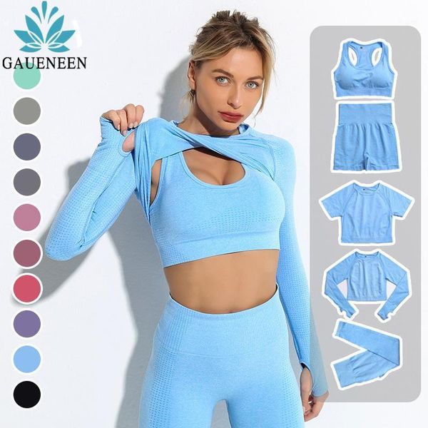 yoga outfit gaueneen seamless set sportswear gym clothing sports bra crop shorts leggings athletic wear sport for woman
yoga outfit gaueneen seamless set sportswear gym clothing sports bra crop shorts leggings athletic wear sport for woman