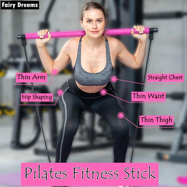 gym home fitness equipment multifunctional pilates stick yoga pull rod crossfit body building rubber tube resistance bands
gym home fitness equipment multifunctional pilates stick yoga pull rod crossfit body building rubber tube resistance bands