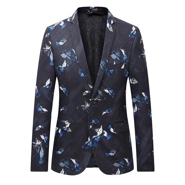 vintage luxury printed blazer slim fit two buttons wedding dress suit jacket mens casual spring autumn male floral blazers men's suits, White;black
vintage luxury printed blazer slim fit two buttons wedding dress suit jacket mens casual spring autumn male floral blazers men's suits, White;black