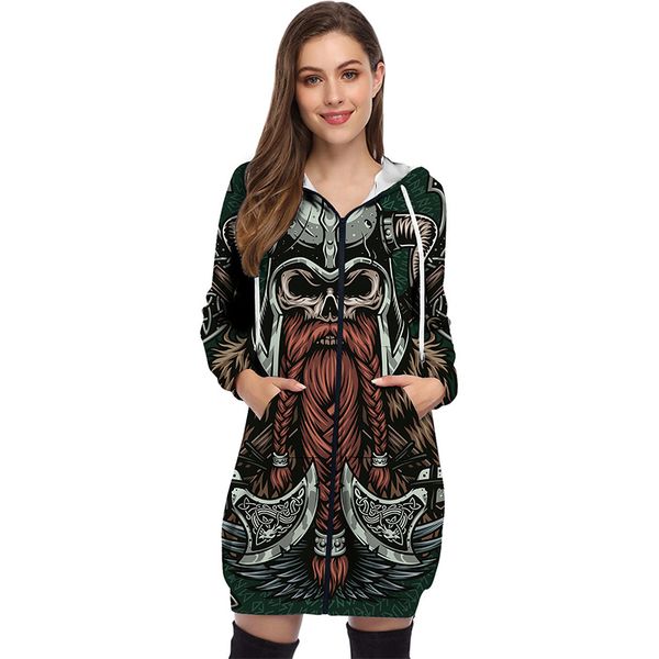 halloween stimulation autumn and winter loose print street hipster hooded zipper cardigan mid-length coat sweater women, Tan;black
halloween stimulation autumn and winter loose print street hipster hooded zipper cardigan mid-length coat sweater women, Tan;black