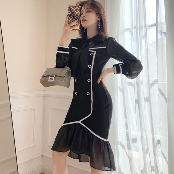 summer mesh black dress for women bowknot collar office work women dresses with streetwear corset casual mermaid dress 210514, White
summer mesh black dress for women bowknot collar office work women dresses with streetwear corset casual mermaid dress 210514, White