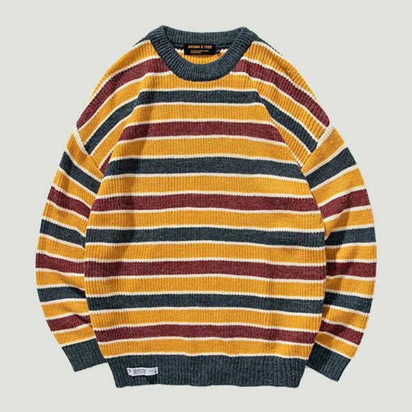 men's sweaters oversize striped patchwork men harajuku hip hop casual o-neck loose knitted pullover streetwear 2021 autumn, White;black
men's sweaters oversize striped patchwork men harajuku hip hop casual o-neck loose knitted pullover streetwear 2021 autumn, White;black