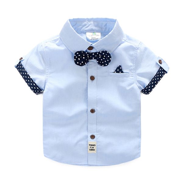 2021 Summer ChildrenS Birthday Party Clothing Cotton Short Sleeve Polka Dot Patchwork Child Kids Handsome Boy Bow Tie Shirt, Blue
2021 Summer ChildrenS Birthday Party Clothing Cotton Short Sleeve Polka Dot Patchwork Child Kids Handsome Boy Bow Tie Shirt, Blue