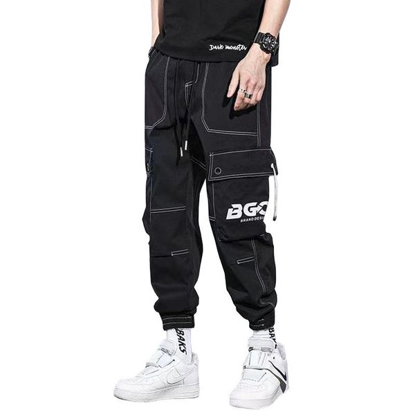 men's pants arens 2021 joggers cargo men fashion hip hop streetwear multi-pocket loose harem trousers casual mens a-26, Black
men's pants arens 2021 joggers cargo men fashion hip hop streetwear multi-pocket loose harem trousers casual mens a-26, Black