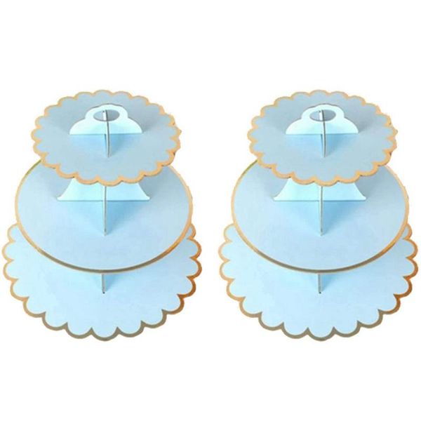 dishes & plates 3-tier cupcake stand, cardboard tower, round dessert holder, disposable pastry paper (2pcs)
dishes & plates 3-tier cupcake stand, cardboard tower, round dessert holder, disposable pastry paper (2pcs)