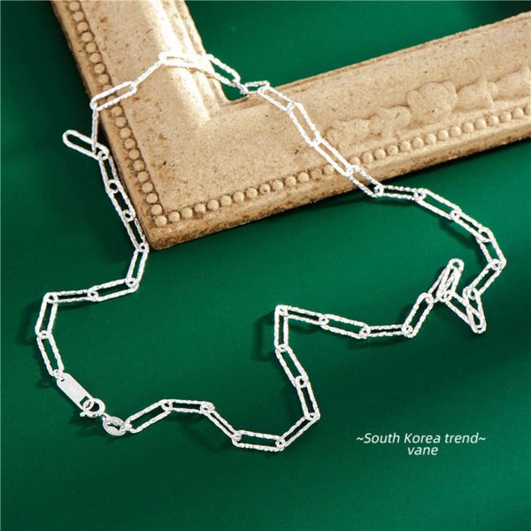 car shimmering italian flower mouth necklace s925 whole body pure silver cool wind simple sweater chain naked
car shimmering italian flower mouth necklace s925 whole body pure silver cool wind simple sweater chain naked