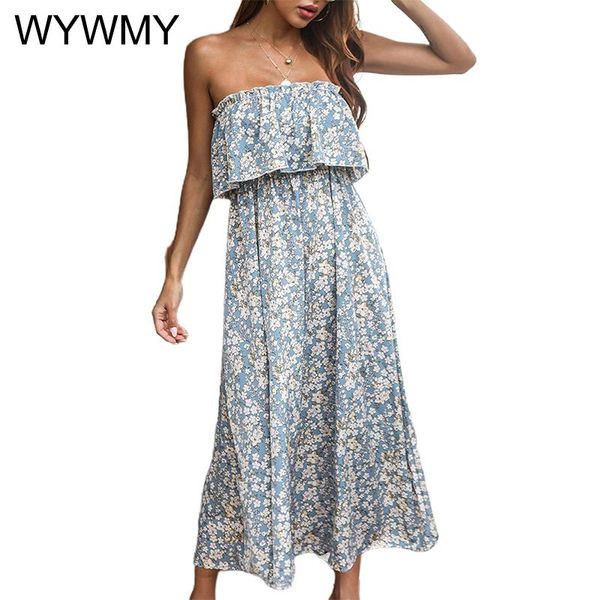 casual dresses women fashion bandeau holiday style printed long dress for 2021 spring summer strapless ruffled floral, Black;gray
casual dresses women fashion bandeau holiday style printed long dress for 2021 spring summer strapless ruffled floral, Black;gray