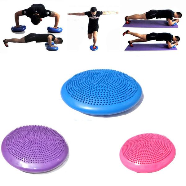 33x33cm inflatable yoga massage ball durable universal sports fitness wobble stability disc cushion#g20 mats
33x33cm inflatable yoga massage ball durable universal sports fitness wobble stability disc cushion#g20 mats