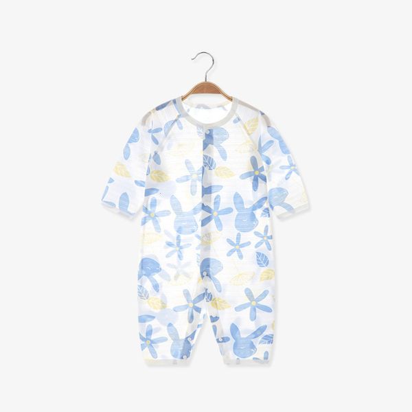 lovely baby pajamas summer thin long sleeve air conditioning clothes one piece cotton children comfortable, White
lovely baby pajamas summer thin long sleeve air conditioning clothes one piece cotton children comfortable, White