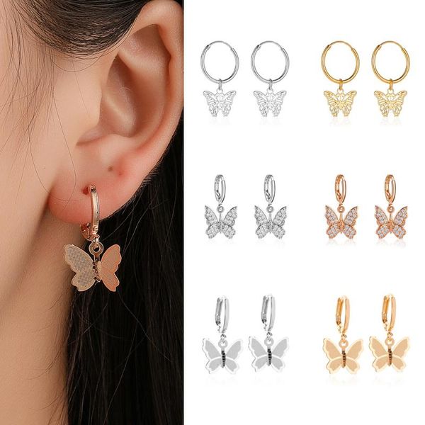 stud fashion butterfly pendant zircon earrings for women girls crystal classic design insect ear jewelry birthday gifts, Golden;silver
stud fashion butterfly pendant zircon earrings for women girls crystal classic design insect ear jewelry birthday gifts, Golden;silver
